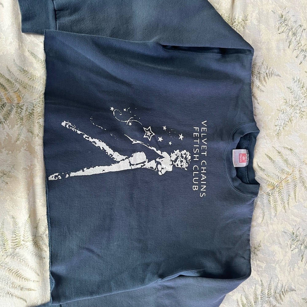Velvet Chains Fetish Club Graphic Sweatshirt